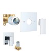 COXOVAY Single Function Shower Valve Wall Mount Shower Handle Valve