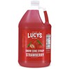 Lucy's Family Owned - Shaved Ice Snow Cone Syrup, Strawberry