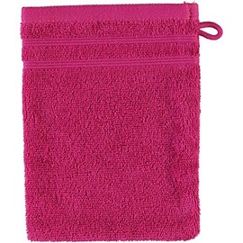 Kleine Wolke Royal Cotton Wash Mitt (6.3 x 8.3, Dark Raspberry)