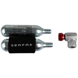 Serfas Mikro Blast Alloy CO 2 Pump (Black)