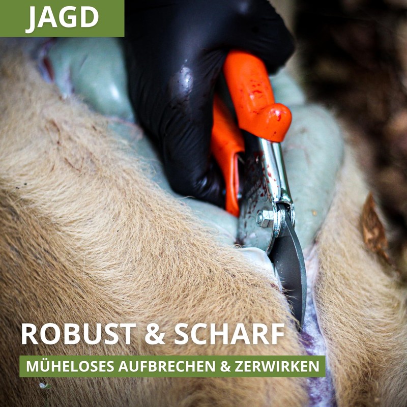 Original LÖWE Hunting Scissors 1.117 - Cutting Instead of Sawing