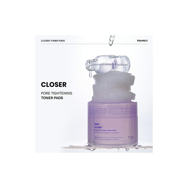 FRANKLY [FRANKLY]Closer Toner Pads (70 pads)