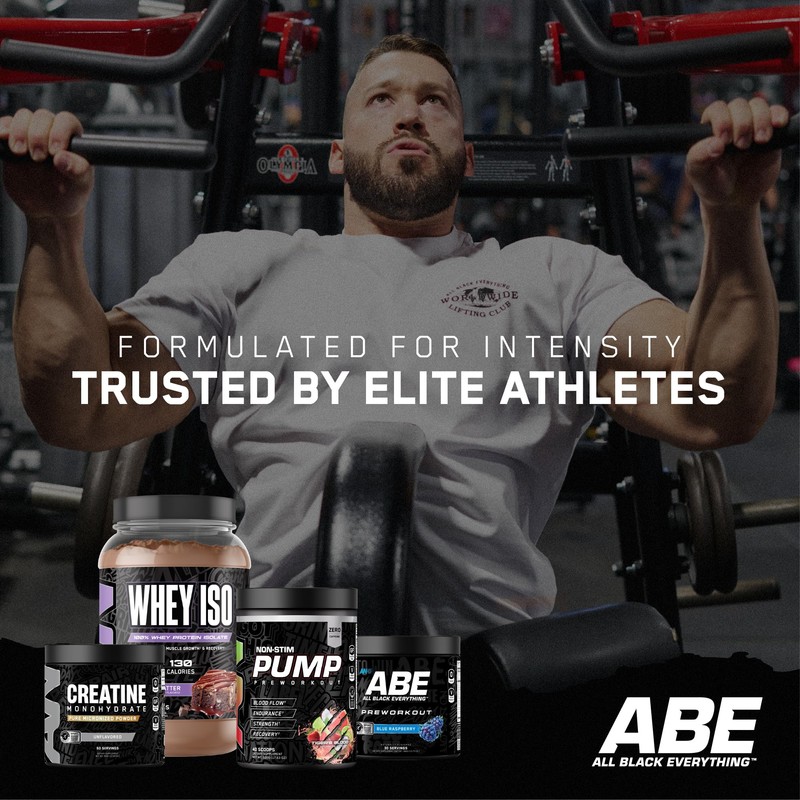 All Black Everything Whey Protein Isolate Powder | Whey Protein