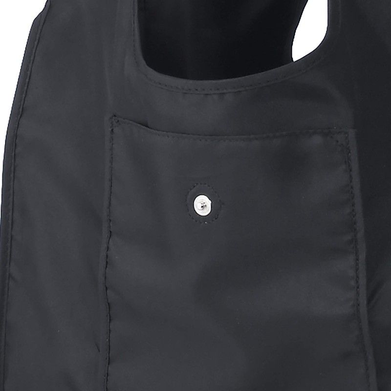DEAN&DELUCA Shopping Bag, Black, Eco Bag, Foldable, Lightweight, Compact, My