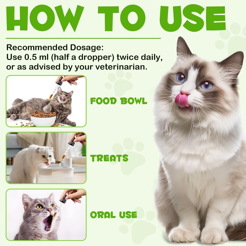 ACYAHAOCA Cat Probiotic, Probiotics for Cats, 3 in 1 Cat