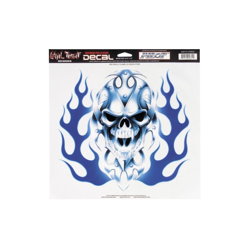 Vinyl Vehicle Decal - Bio Skull