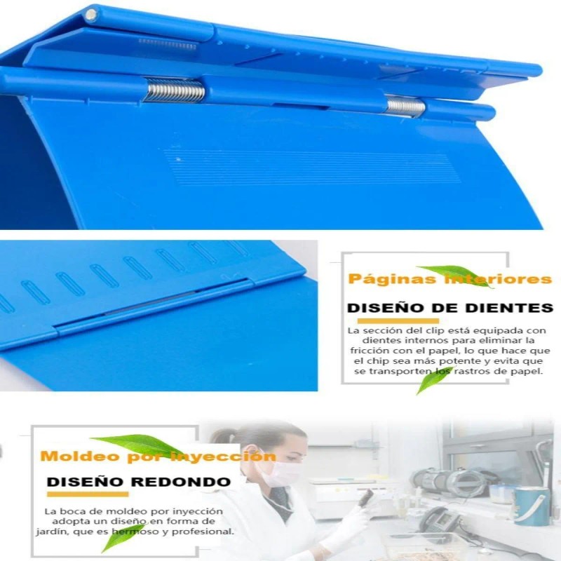 Carpeta Porta Expedientes Clinica 2 Piezas