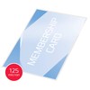 GBC 60x90mm 2x125 Micron Gloss Card Laminating Pouches, Pack of