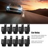 10Pcs DC12V 40A Automobile Car Air Conditioner Condensers Relay with