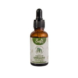 Aceite de Orégano Soft Gotero 30 ml Orgánico, silvestre, ORE suave al paladar