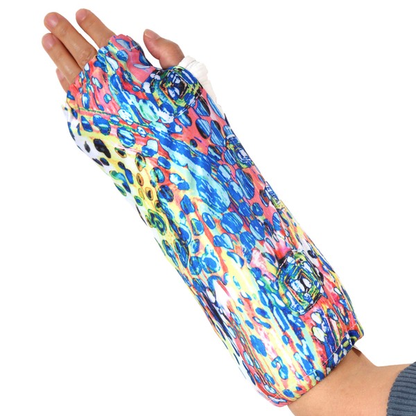 Short Arm Cast Cover with Elastic for Adult Breathable & Washable Cast and Bandage Protector