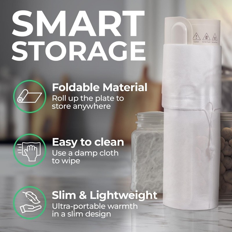 EconoHome Flexible Food Warmer - Electric Powered Food Warming Plate