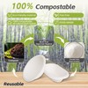 6pcs Round and Oval Pulp Bread Proofing Basket Sourdough Banneton