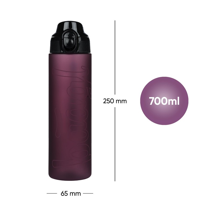 Baagl Children's Drinking Bottle, Leak-Proof Water Bottle, 700 ml, School