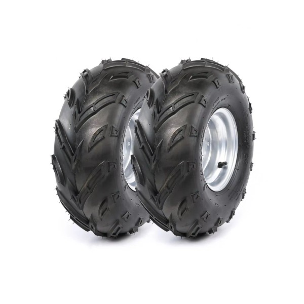 Unbranded 2pc 16x8-7 Tire Rim 4 Bolt Wheel for Taotao