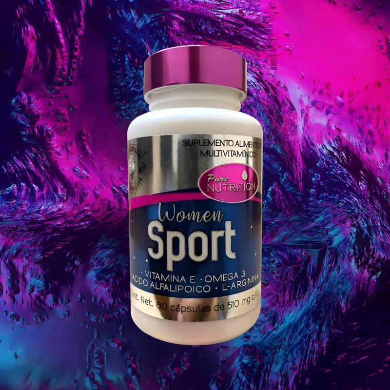 Women Sport Vitamina E Omega3 Keep Natural 60 Cap