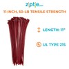 11-inch Plenum Multi-Purpose Cable Tie, 50-lb Tensile Strength, UL 21S