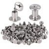 Pack of 80 M5 x 6 Screw Rivets for Leather,