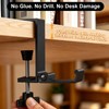 2PCS Foldable Headset Holder, Headphone Stand for Desk with Heavy