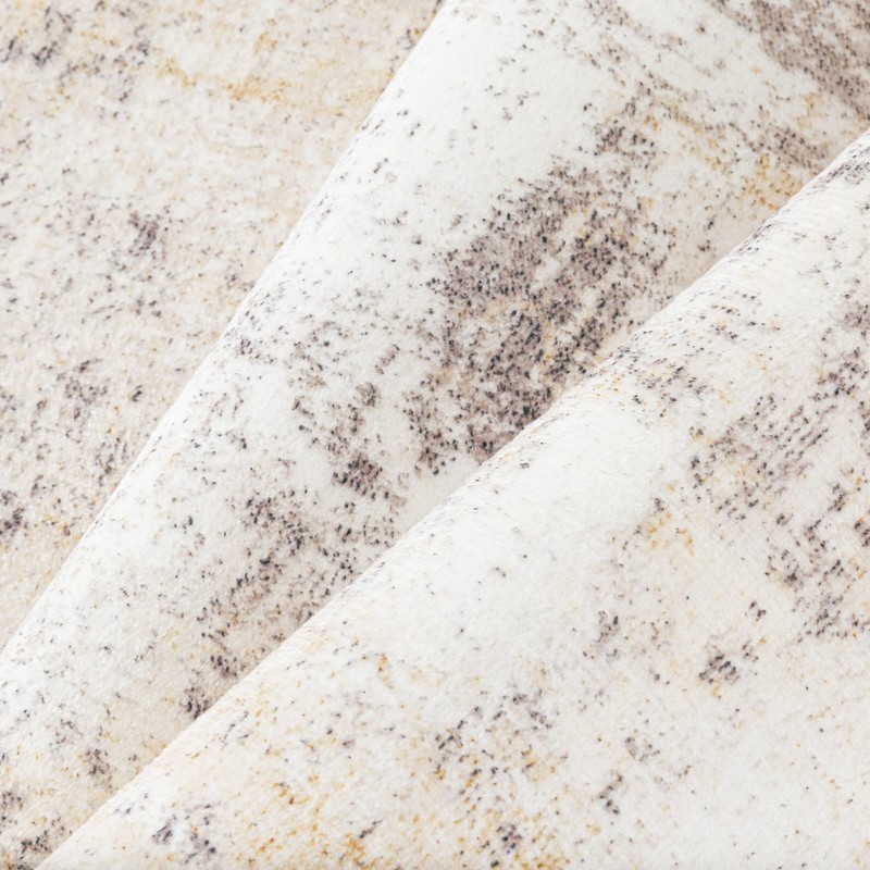 WondRg 2x5 Washable Runner Rug for Kitchen Hallway Non-Slip Beige