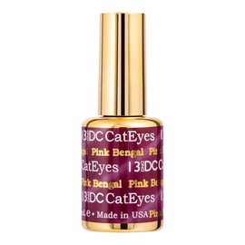 DC 3D Cat Eyes DND gel nail Nail Polish (#13 - Pink Bengal, 0.6)