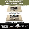Flood Hero Water Activated Sandbags - 6 Pack Flood Bag