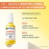 Garnier Vitamin C* Serum Cream, Brightening Face Moisturiser, SPF25, 50ml