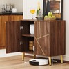 REHOOPEX Storage Cabinet with Doors, Modern Sideboard Accent Cabinet, Buffet