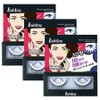 Lash Tok Tik Tok No Glue Artificial Eyelashes, 3D Type, 3 Pieces / 래쉬톡 틱톡 노글루 인조 속눈썹, 3D형, 3개