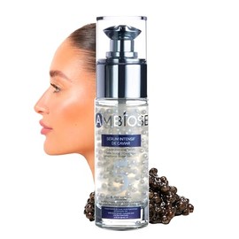 AMBIOSE Sérum Contorno De Ojos Ambiose Caviar 30 ml, Ácido Hialurónico, Aceite De Argán, Efecto Lifting, Antiarrugas, Bolsas, Ojeras, Textura Ligera, 