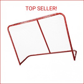 Franklin Sports Youth Street Hockey Net - Indoor Outdoor Steel Hockey Goal for K