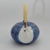 (TV Series Pottery 土瓶 Paulownia Picture No. 4 Blue 700ml