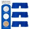 Houseables Dust Mop Replacement Head, Floor Mop Pads, Reusable Microfiber