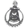 Windalf Freya Aska Vikings Vintage 925 Sterling Silver Pendant 3.1