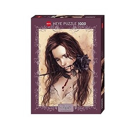 Paul Lamond 9431 Victoria France Dark Rose Puzzle (1000-Piece)