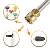 Fai Top Pressure Washer Gun Adapter, 1/4 Inch Internal Thread