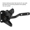 Garden Gate Latch for Wooden Gates Gravity Locking Automatic Self