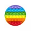 HiTechFix NEW ROUND PUSH POP SILICONE SENSORY FIDGET TOY ANXIETY