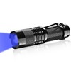 HYVCZP Scalable Blue LED Flashlight 3 Mode Powerful Long Range