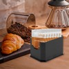 laffoonparts 8Pcs Sugar Packet Holders, Black Acrylic Plastic Sugar Bag