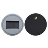 2pcs Solar LED Cup Pad Holder RGB 7 Colors Lights
