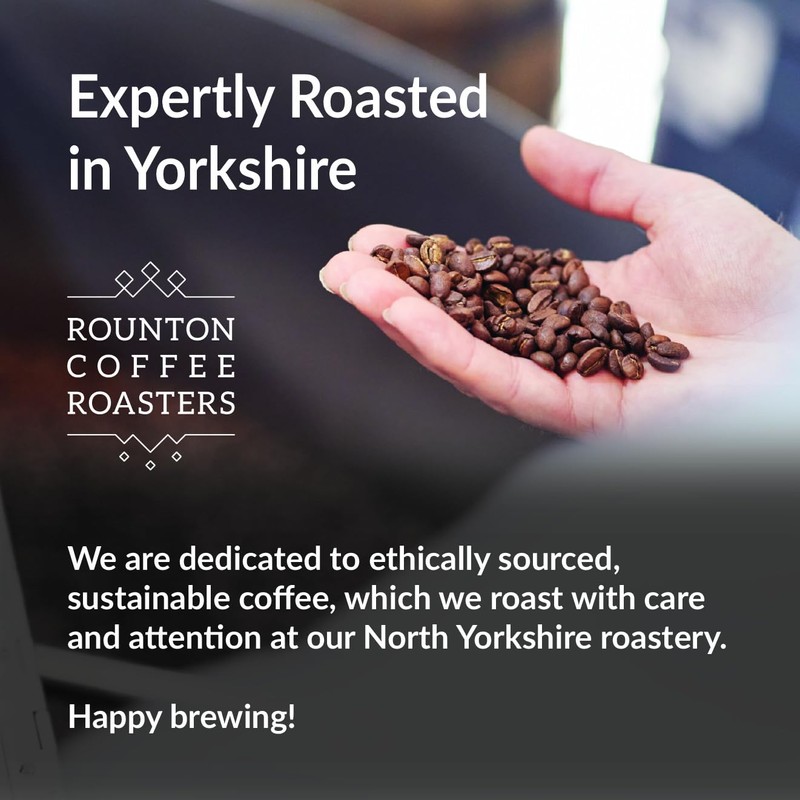 Rounton Coffee Roasters Granary Blend Coffee Beans, Medium Roast Speciality
