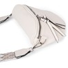 styleBREAKER 02012401 Women's Half Moon Crossbody Shoulder Bags Plain Adjustable