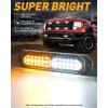 Emergency Strobe Grille Lights 8pcs 12 LED Sync Feature Ultra