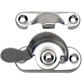 10 Pack - Designers Impressions 53737 Polished Chrome Window Sash Lock