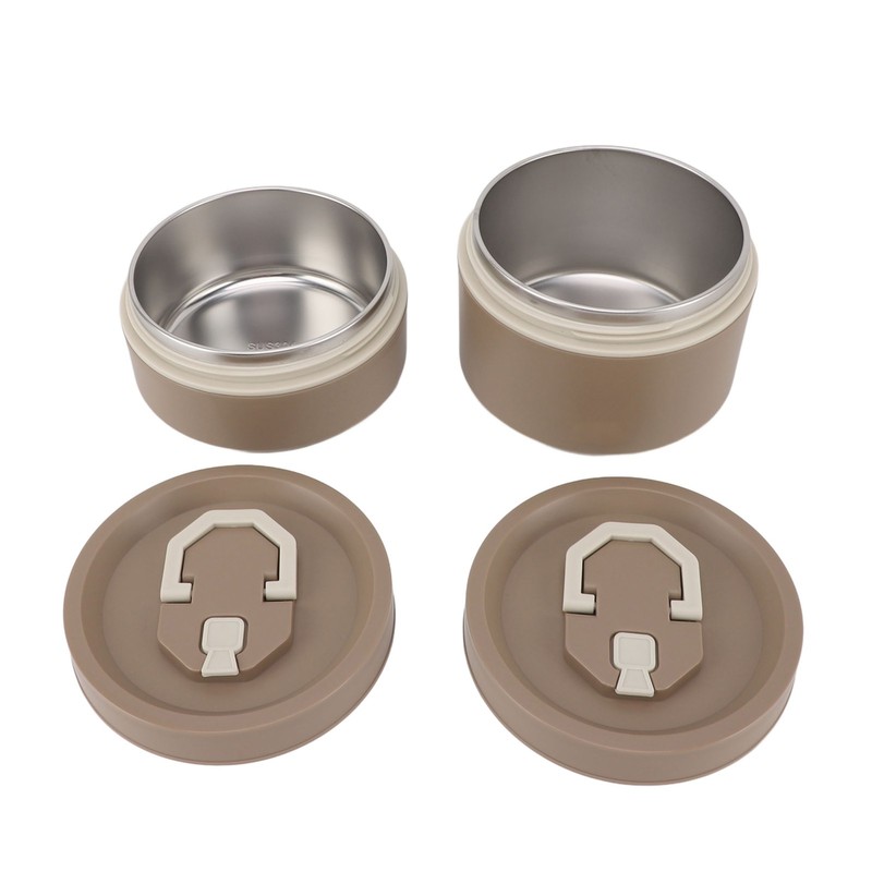 Stackable Lunch Box 304 Stainless Steel Leakage Proof Multi Layers