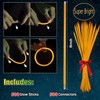 YOFOBU 500PCS Orange Glow Sticks Bulk 8" Glowsticks Bracelets Necklaces