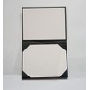 Diploma Cover Holoder Smooth 6x8 Certificate Cover Grad Days Black