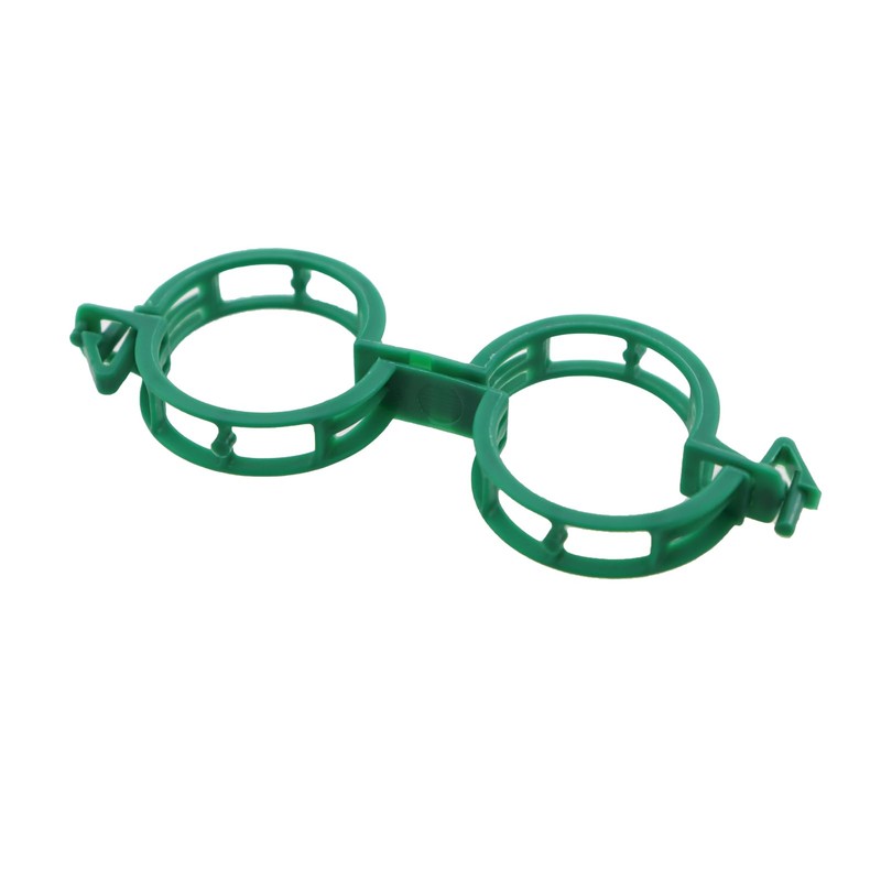 Guifeng 100PCS Green Plastic Plant Clips Vine Vegetable Fixing Clips