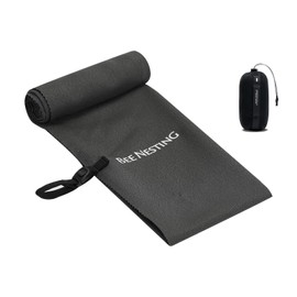 Bee Nesting Lightweight Quick-Drying Towel, Water Absorbent, Antibacterial, Odor Resistant, Sports Towel, Foldable, Compact, Storage Bag Included, For Travel, Swimming, Outdoors, Climbing